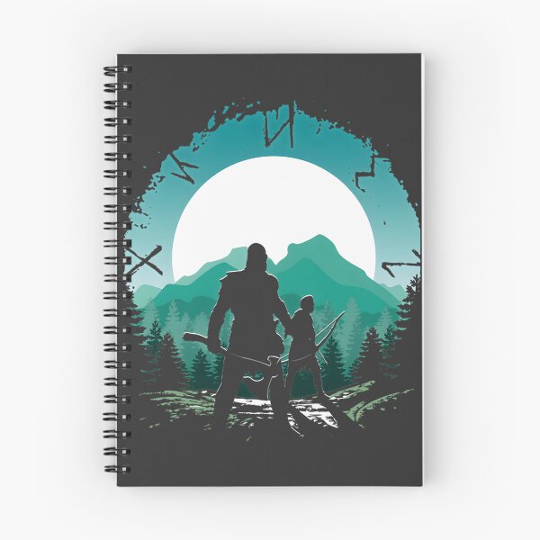 Item preview, Kratos and Son Inspired Mythology Warrior Design designed and sold by perfecto99.