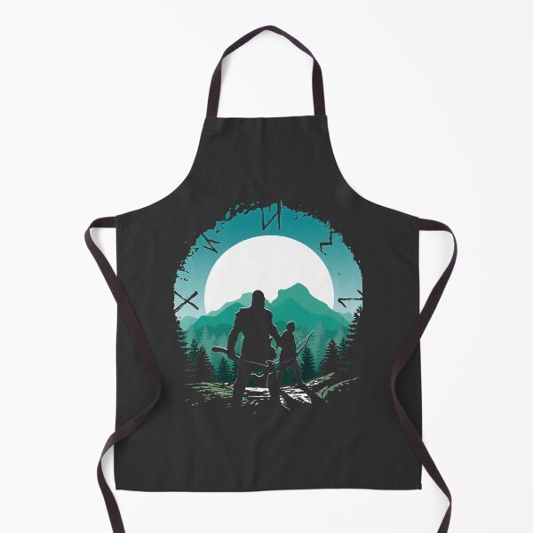 Item preview, Kratos and Son Inspired Mythology Warrior Design designed and sold by perfecto99.