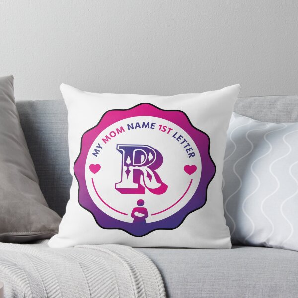 Item preview, Mom Name First Letter - Personalized Name Initial Letter Typography | Custom First Alphabet Name Art | Monogram Initial Design designed and sold by 440CREATIVES.