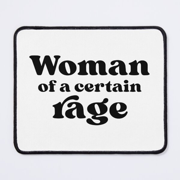 Item preview, Woman of a Certain Rage, Funny Feminist, Vintage Women's Style, Retro Ringer Tee, Feminist Humor, Women's Empowerment, Sarcastic Feminist Gift, Gift for Her designed and sold by Quiajia.
