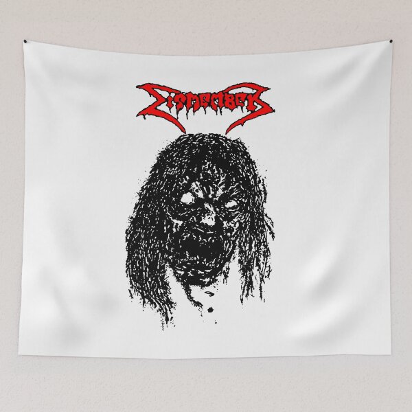 Item preview, Black Sillhouette of  Olds School Metal Band  designed and sold by WellkamStudio.