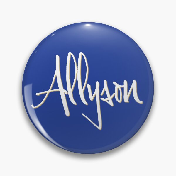 Item preview, ALLYSON personalized type design designed and sold by CharlottePlaceArt.