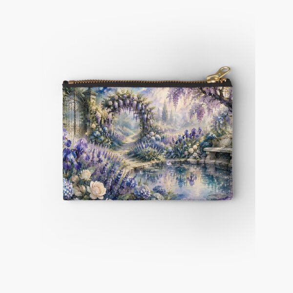 Item preview, Enchanted Garden Watercolor Dreamscape designed and sold by sigmaartstudio.