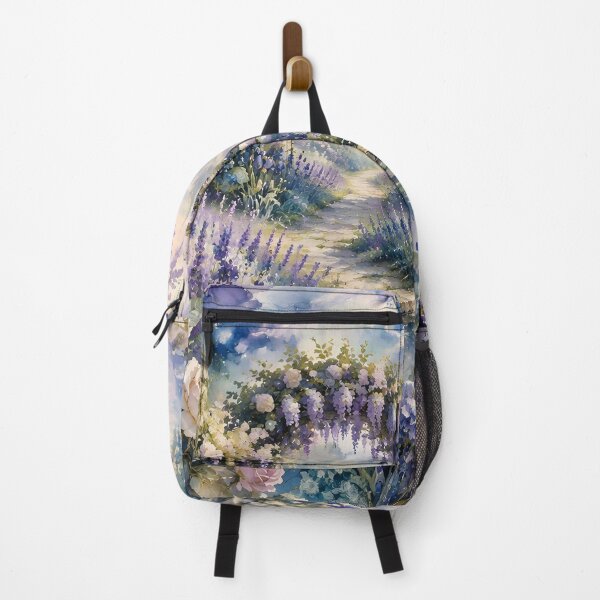 Item preview, Enchanted Garden Watercolor Dreamscape designed and sold by sigmaartstudio.