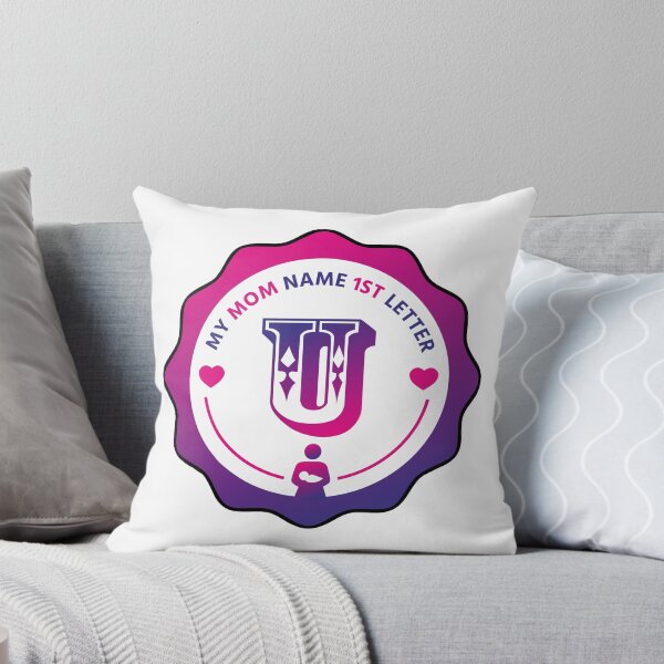 Item preview, Mom Name First Letter - Personalized Name Initial Letter Typography | Custom First Alphabet Name Art | Monogram Initial Design designed and sold by 440CREATIVES.