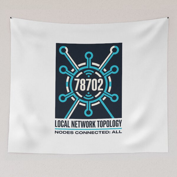 Item preview, Local Network Topology Tech Network Engineer Graphic designed and sold by SplashTastic.