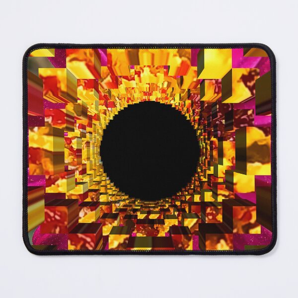 Item preview, Magenta and Gold Pixelated Flower designed and sold by SilentBloomLab.