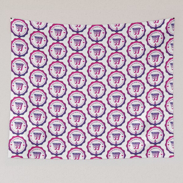 Aperçu de l'œuvre Prénom de maman - Initiales personnalisées | Création de monogrammes | créée et vendue par 440CREATIVES.