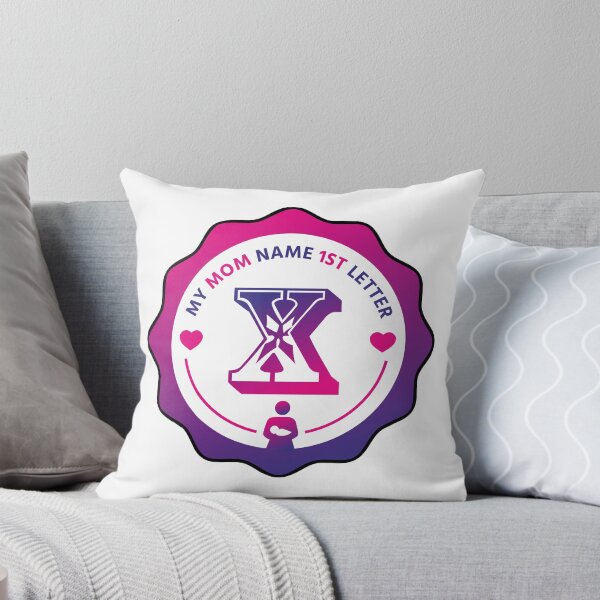 Item preview, Mom Name First Letter - Personalized Name Initial Letter Typography | Custom First Alphabet Name Art | Monogram Initial Design designed and sold by 440CREATIVES.