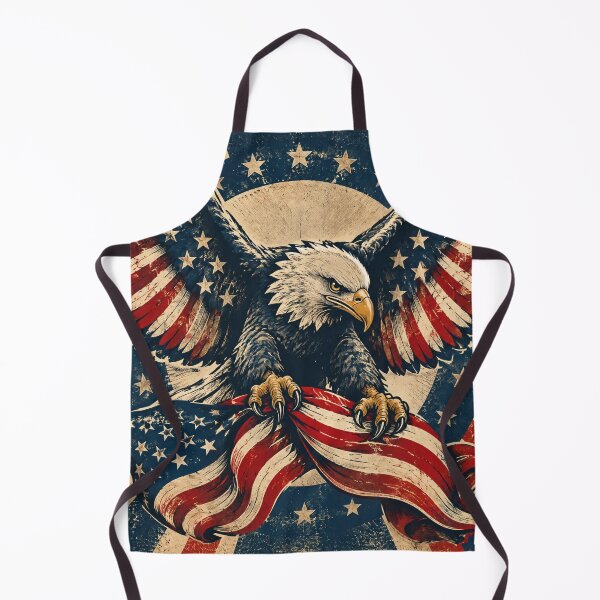 Item preview, Bald Eagle American Flag Patriotic Wings designed and sold by Avenuse style.