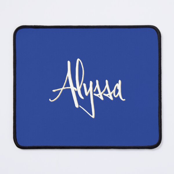 Item preview, ALYSSA personalized type design designed and sold by CharlottePlaceArt.