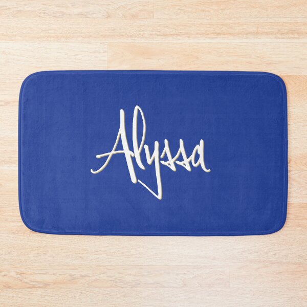 Artikelvorschau, ALYSSA personalisiertes Schriftdesign entworfen und verkauft von CharlottePlaceArt.