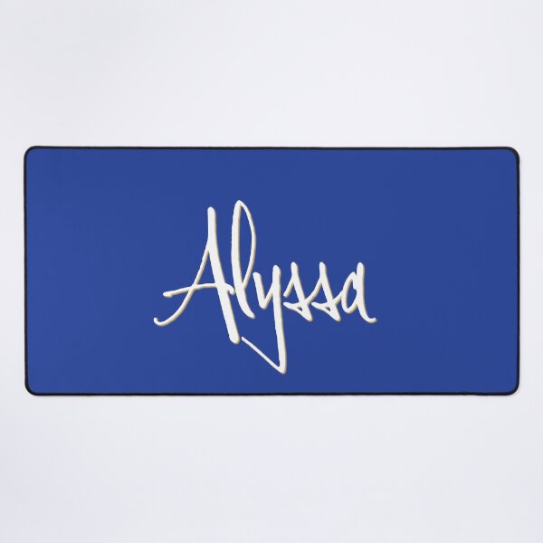 Item preview, ALYSSA personalized type design designed and sold by CharlottePlaceArt.