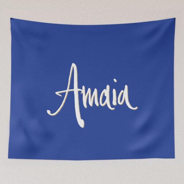 Item preview, AMAIA personalized type design designed and sold by CharlottePlaceArt.