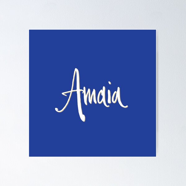 Item preview, Diseño tipográfico personalizado de AMAIA designed and sold by CharlottePlaceArt.