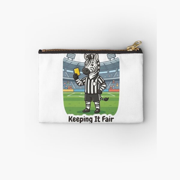 Item preview, Cute Zebra Referee – Keeping It Fair Soccer Referee Gift designed and sold by Isliath.