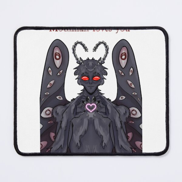 Item preview, Mothman Loves You Cute Cryptid Illustration for Fans of Mythical Creatures designed and sold by innovation project.