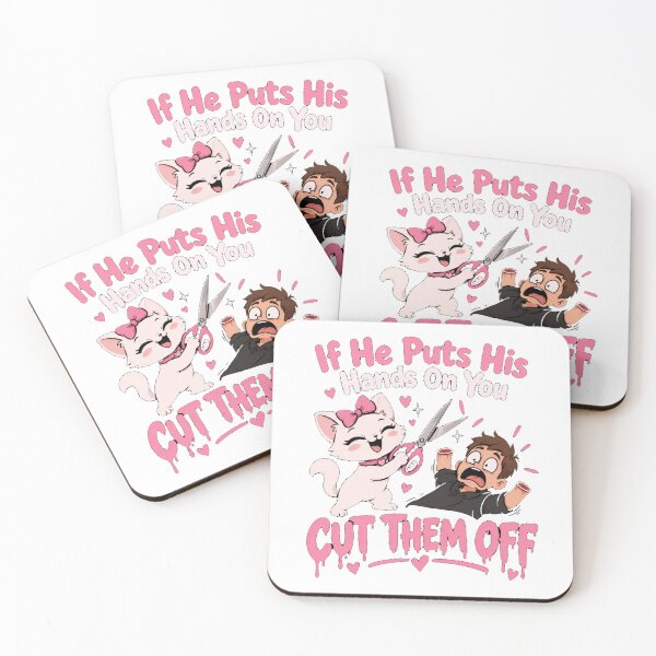 Item preview,  If He Puts His Hands On You Cut Them Off designed and sold by TheEndDesign.