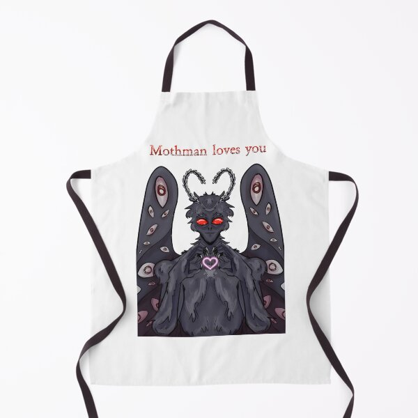 Item preview, Mothman Loves You Cute Cryptid Illustration for Fans of Mythical Creatures designed and sold by innovation project.