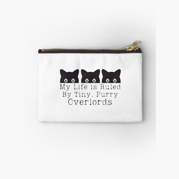 Item preview, Funny Cat Lover Design Featuring a Tiny Furry Overlord Saying My Life is Ruled by a Cat designed and sold by innovation project.