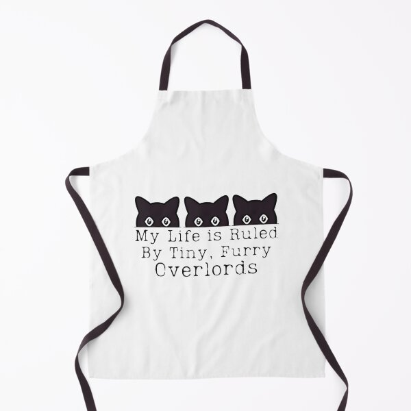 Item preview, Funny Cat Lover Design Featuring a Tiny Furry Overlord Saying My Life is Ruled by a Cat designed and sold by innovation project.