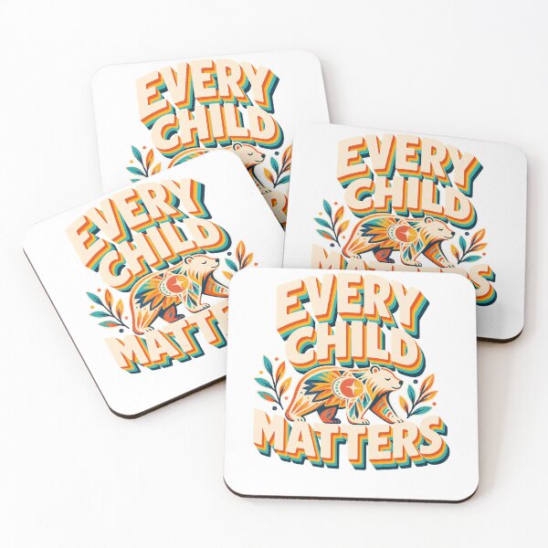 Item preview, Every Child Matters Retro Feather Art designed and sold by SoyLamderma.