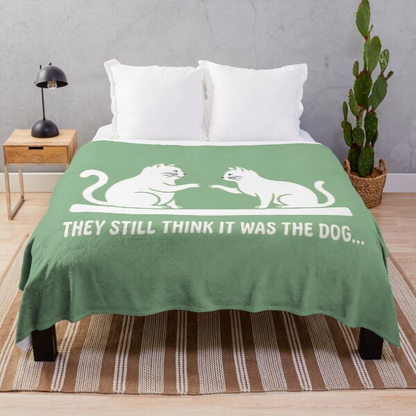Item preview, Funny Cats They Still Think It Was Dog designed and sold by ANJ Creative Designs.