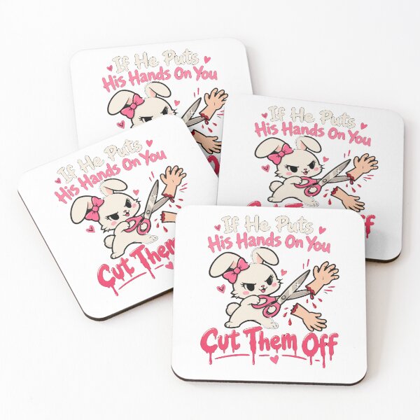 Item preview, If He Puts His Hands On You Cut Them Off designed and sold by TheEndDesign.