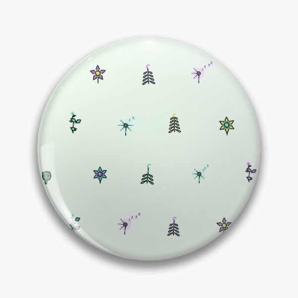Item preview, Xenobotany Bioluminescent Alien Flora Sci-Fi Micro Icon Grid Pattern designed and sold by KungPowUnicorn.