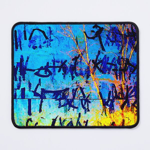 Item preview, Graffiti Art in Blue designed and sold by ViaARTfactory.