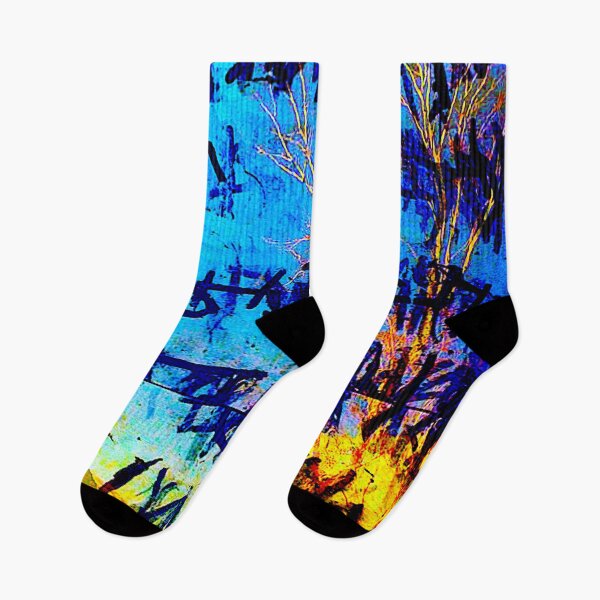 Item preview, Graffiti Art in Blue designed and sold by ViaARTfactory.
