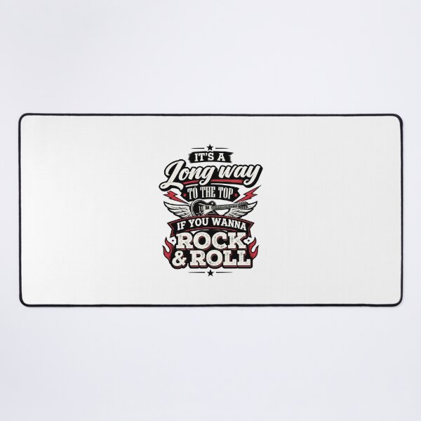 Item preview, Inspirational Rock Music Quote Design with Bold Typography designed and sold by Milk McLactose.
