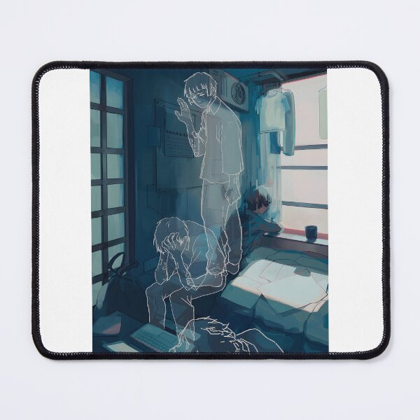 Item preview, Isolation Concept Art Featuring Solitude and Reflection in Minimalist Style designed and sold by Vitor Magno.
