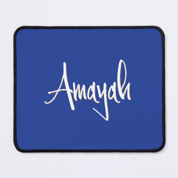 Item preview, AMAYAH personalized type design designed and sold by CharlottePlaceArt.