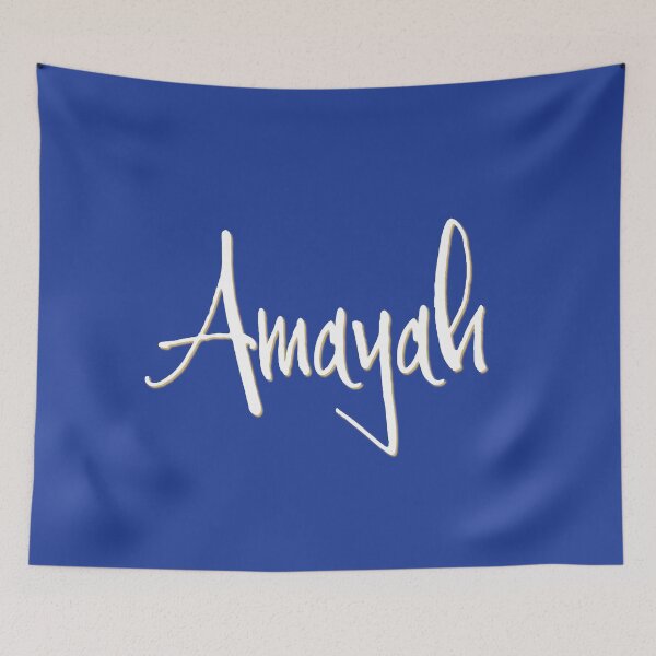 Item preview, AMAYAH personalized type design designed and sold by CharlottePlaceArt.