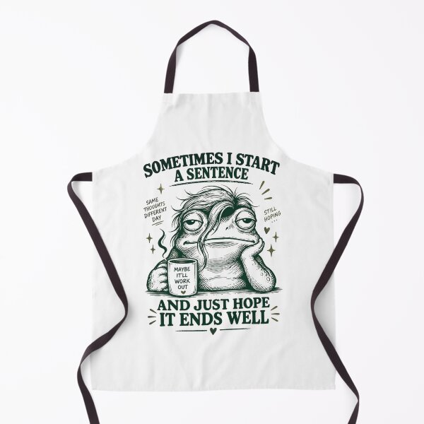 Item preview, ADHD Frog, Funny Frog Quote, ADHD Humor, Funny ADHD Gift, Frog Lover, Neurodivergent Humor, Sarcastic Frog, Funny Animal Gift designed and sold by Quiajia.