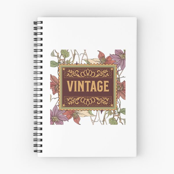 Artikelvorschau, Vintage Floral Ornamental Label Decorative Sign Graphic entworfen und verkauft von 2025TeeOdyssey.