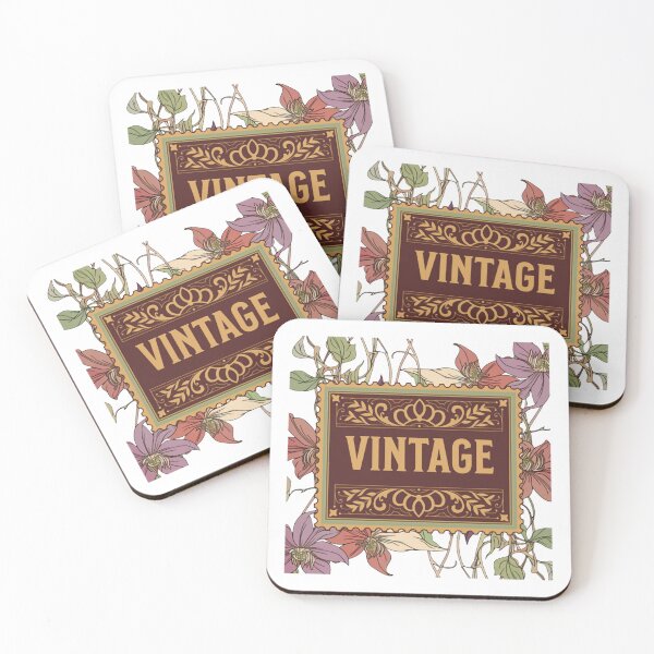 Item preview, Vintage Floral Ornamental Label Decorative Sign Graphic designed and sold by 2025TeeOdyssey.