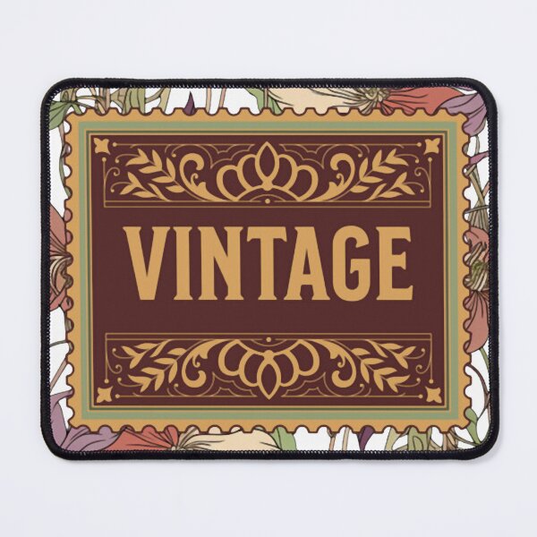 Item preview, Vintage Floral Ornamental Label Decorative Sign Graphic designed and sold by 2025TeeOdyssey.
