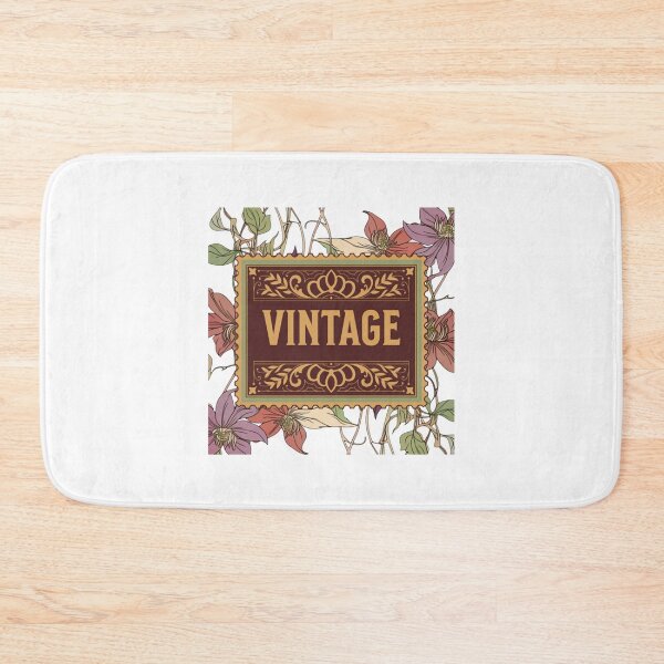 Item preview, Vintage Floral Ornamental Label Decorative Sign Graphic designed and sold by 2025TeeOdyssey.