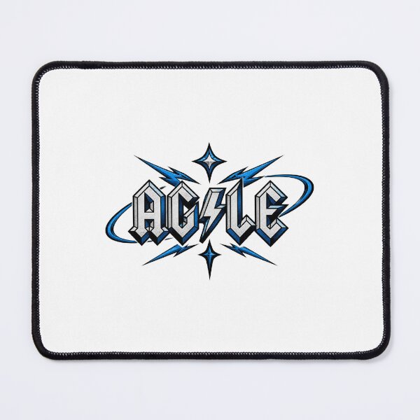 Item preview, Agile Style Graphic Design Inspired by Classic Rock Band ACDC designed and sold by Milk McLactose.