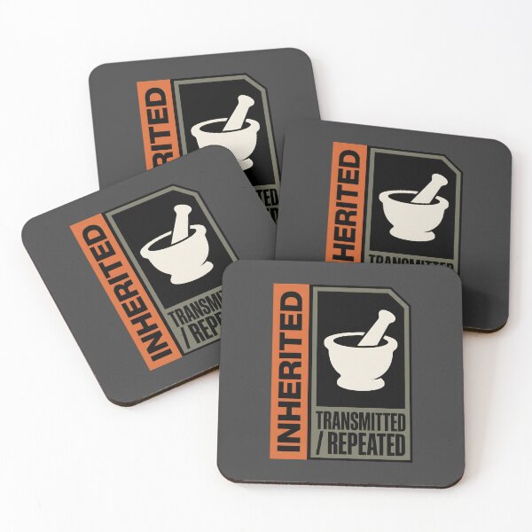 Item preview, Inherited Transmitted Mortar Pestle Pharmacist Graphic designed and sold by SplashTastic.