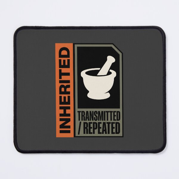 Item preview, Inherited Transmitted Mortar Pestle Pharmacist Graphic designed and sold by SplashTastic.