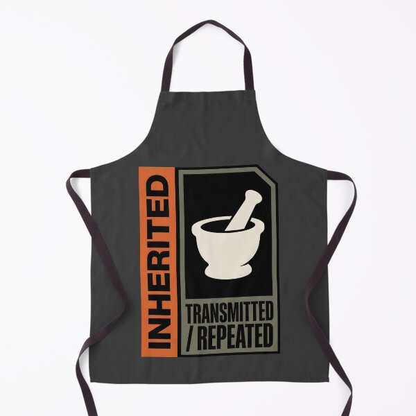 Item preview, Inherited Transmitted Mortar Pestle Pharmacist Graphic designed and sold by SplashTastic.