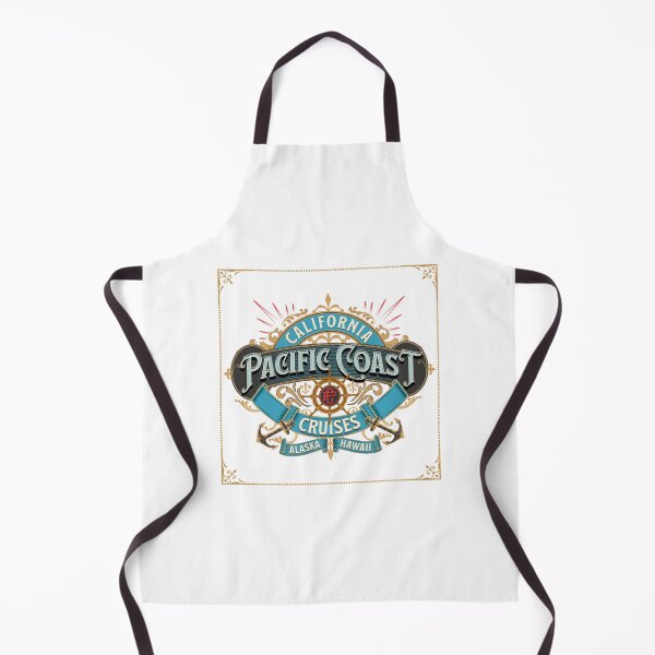 Item preview, Vintage Pacific Coast Cruise Emblem Nautical Graphic designed and sold by 2025TeeOdyssey.