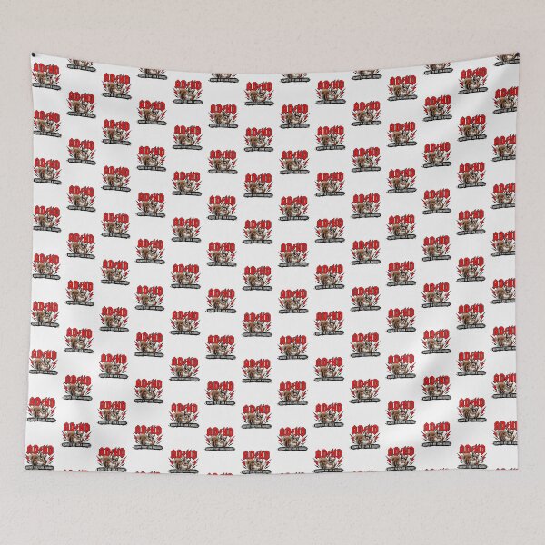 Item preview, ADHD Humor Design Featuring Highway and Squirrel Illustration designed and sold by Milk McLactose.