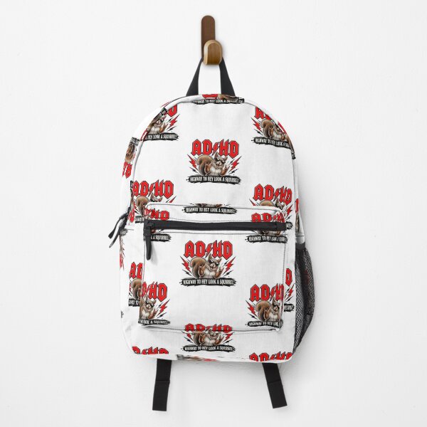 Item preview, ADHD Humor Design Featuring Highway and Squirrel Illustration designed and sold by Milk McLactose.