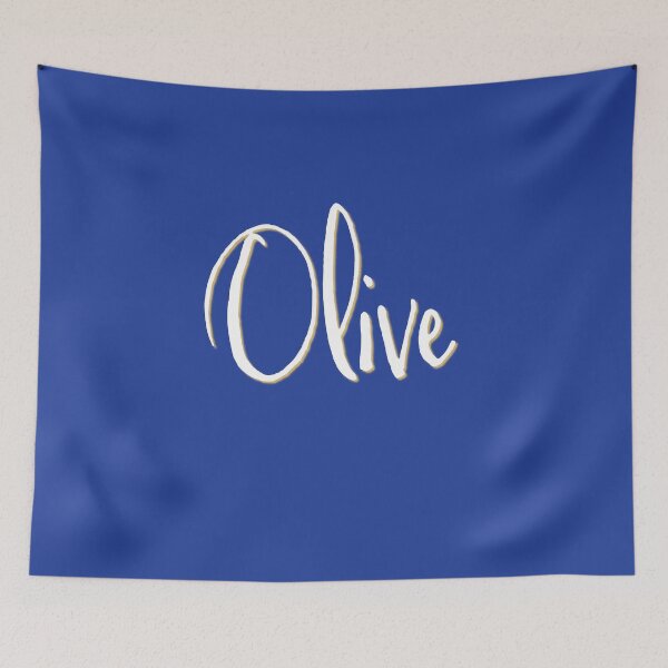 Item preview, OLIVE personalized type design designed and sold by CharlottePlaceArt.