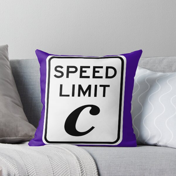 Item preview, Speed Limit Light Speed (c) Sign designed and sold by Karate Octopus.