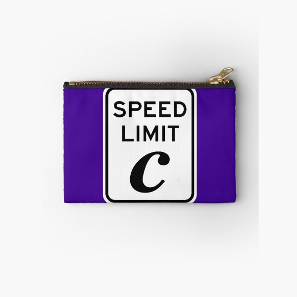 Item preview, Speed Limit Light Speed (c) Sign designed and sold by Karate Octopus.